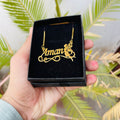 Customize Name Necklace With Fairy