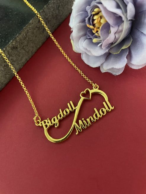 Customize Infinity Name Necklace