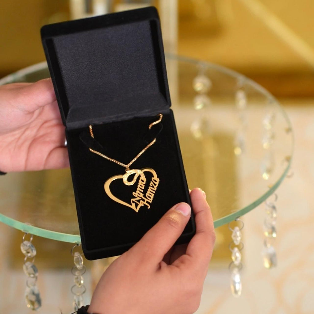 Customize Heart Shape Necklace