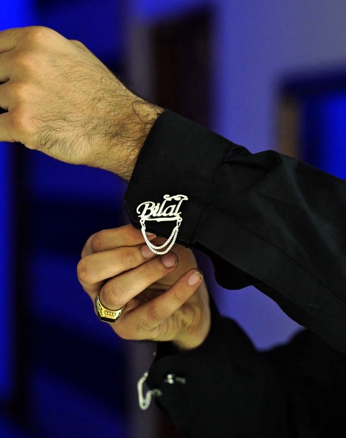 Elite Signature Name Cufflinks
