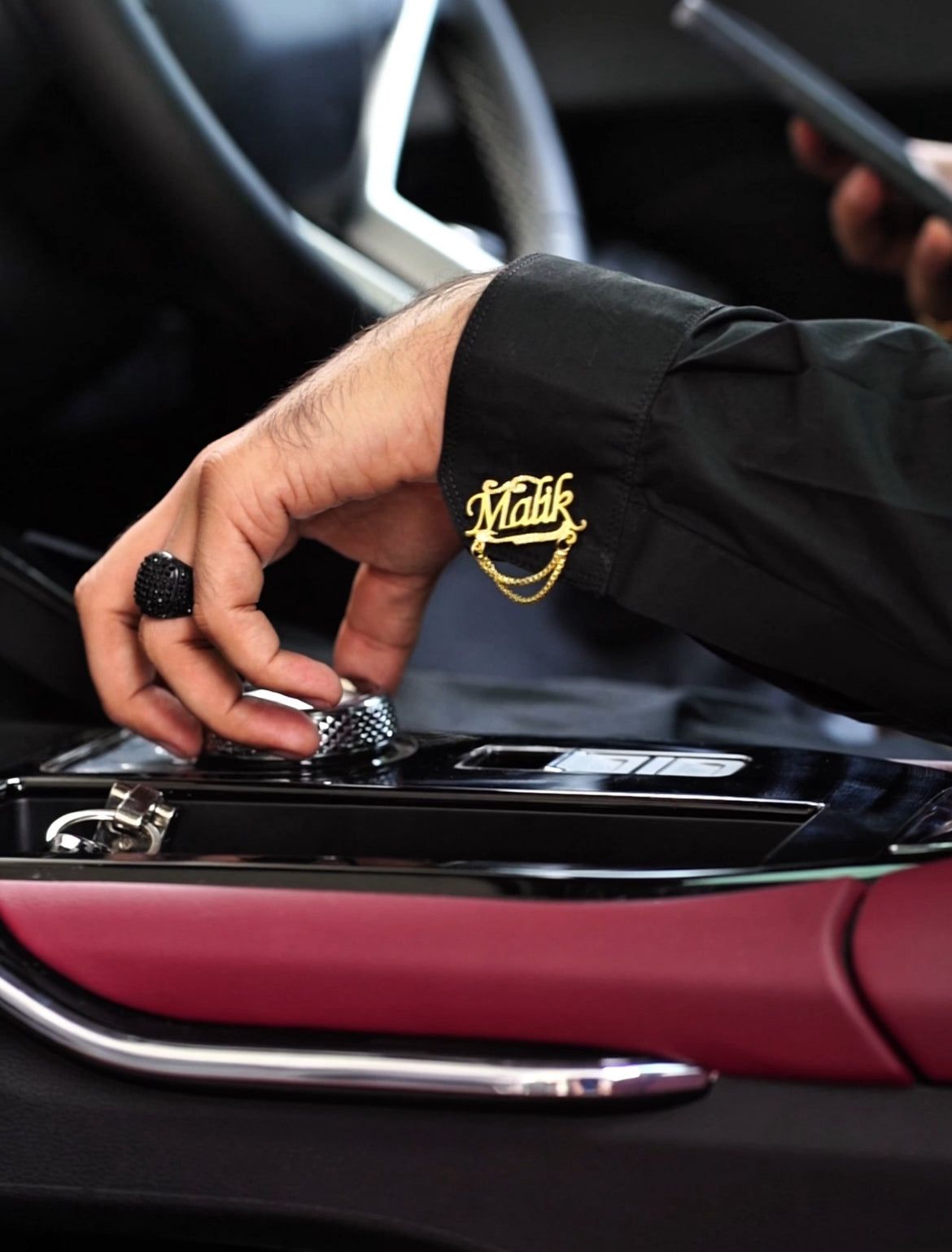 Elite Signature Name Cufflinks