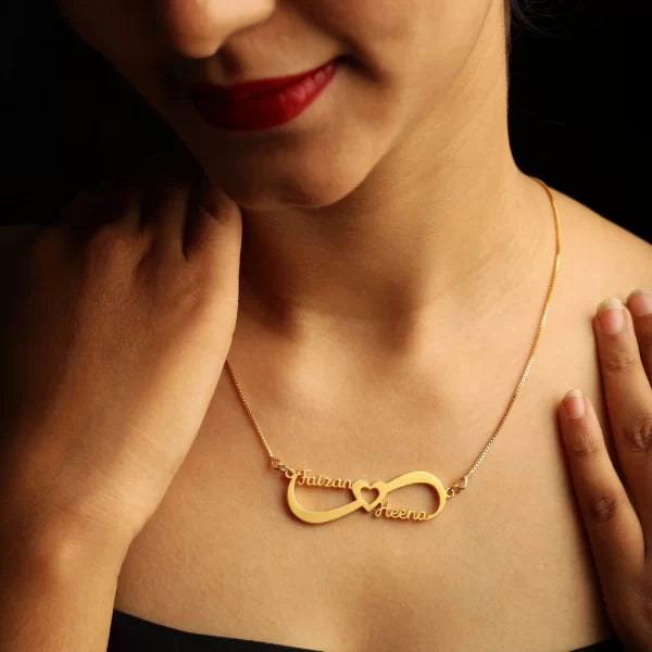 Customize Infinity Name Necklace