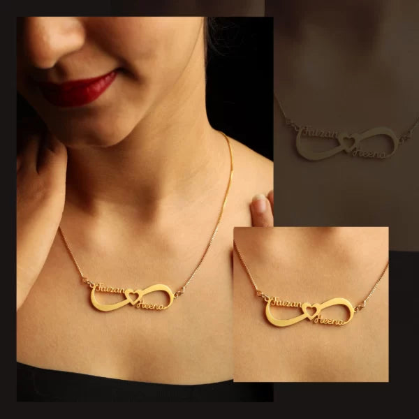 Customize Infinity Name Necklace