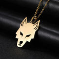 Skyrim Lone Howl Wolf Animal Necklace - Pendant